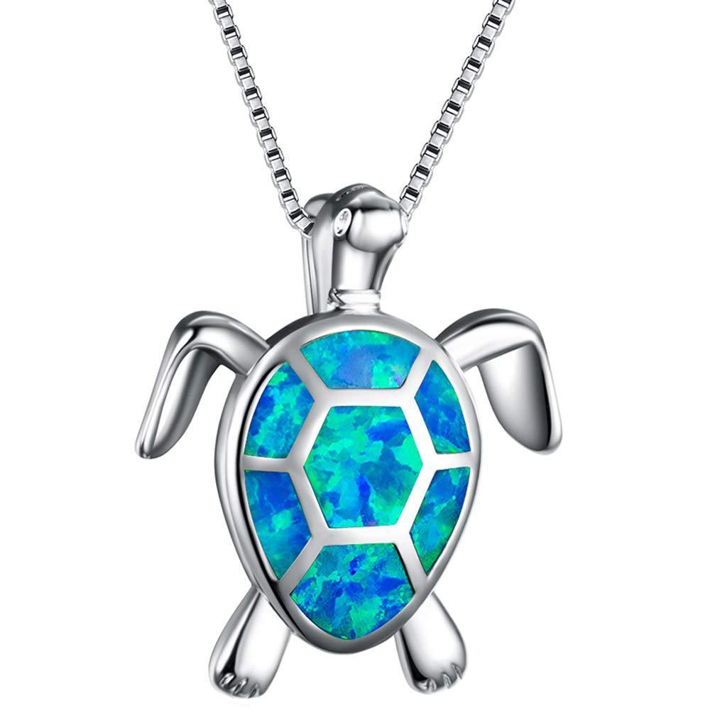 Tortoise Opal Blue Opal