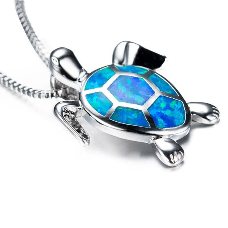 Tortoise Opal Blue Opal