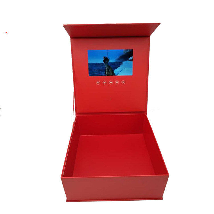 Screen Video Gift Box Rose