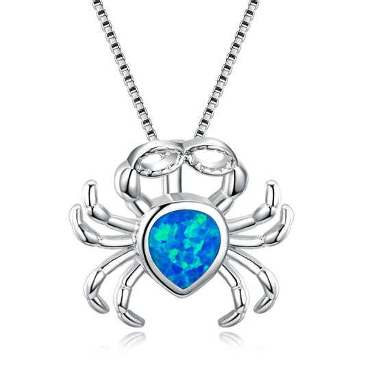 Crab Blue Opal Crab