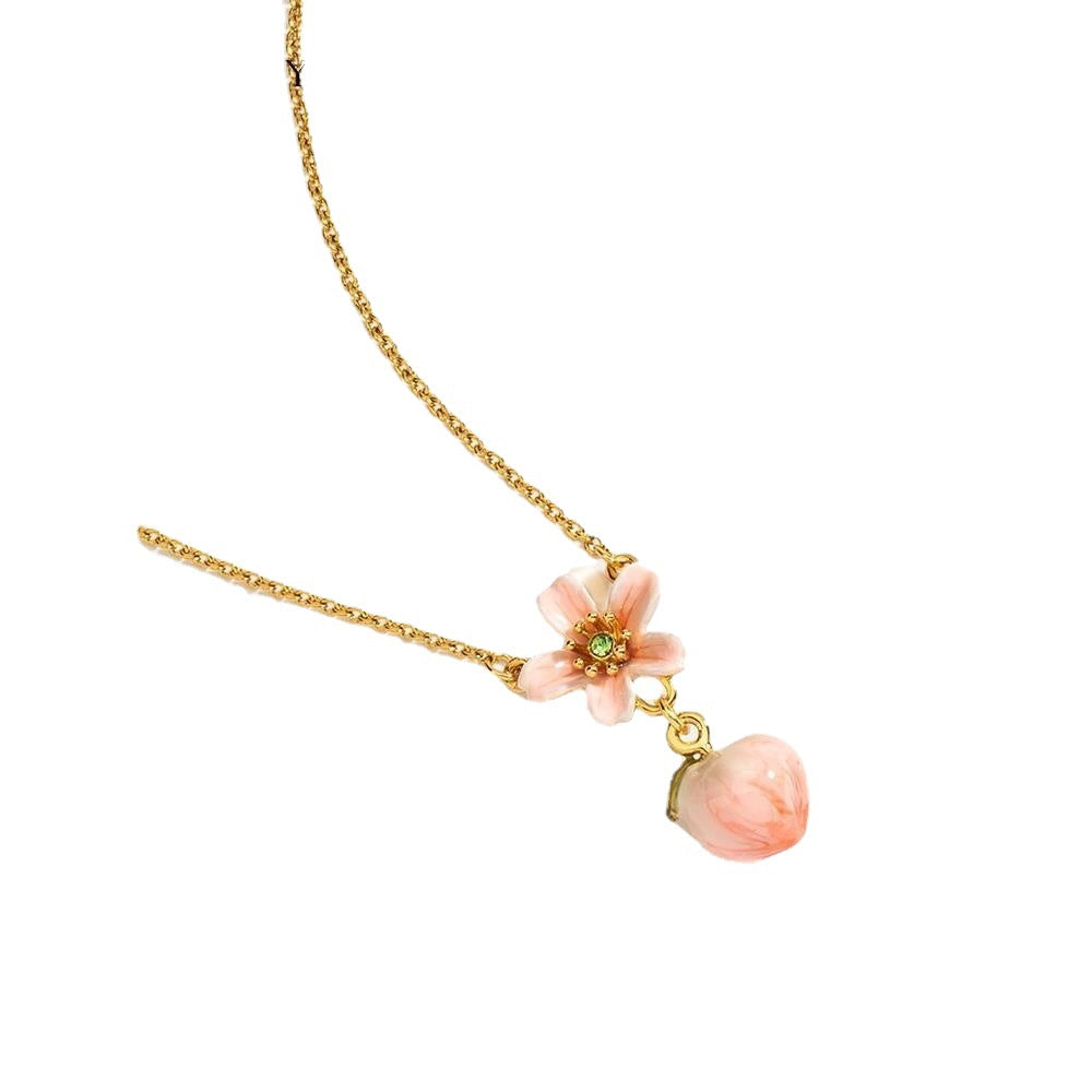 Sweet Peach Necklace