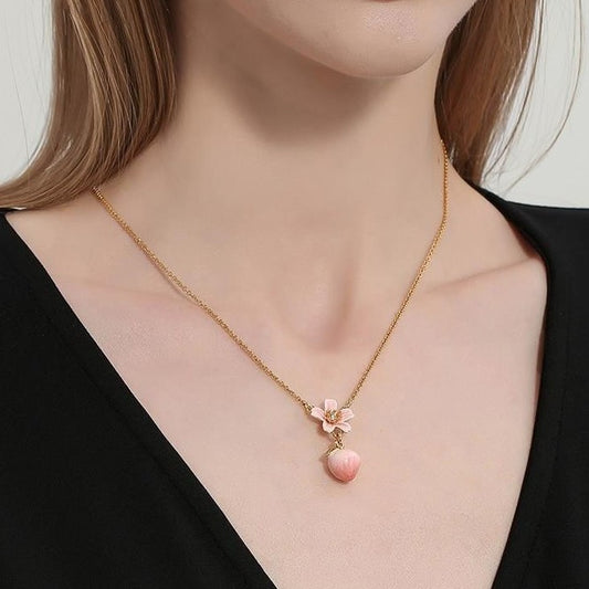 Sweet Peach Necklace